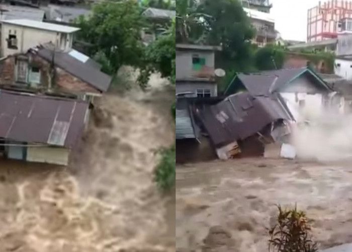 Viral! Beredar Video Kondisi Terkini Sungai Semagung Wonosobo Pasca Diterjang Banjir Bandang 