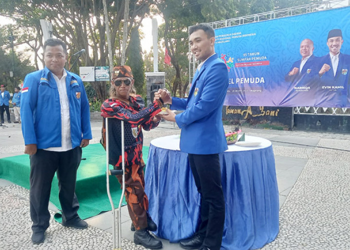Maknai HSP ke-95 KNPI Kota Magelang Berikan 100 Paket Sembako