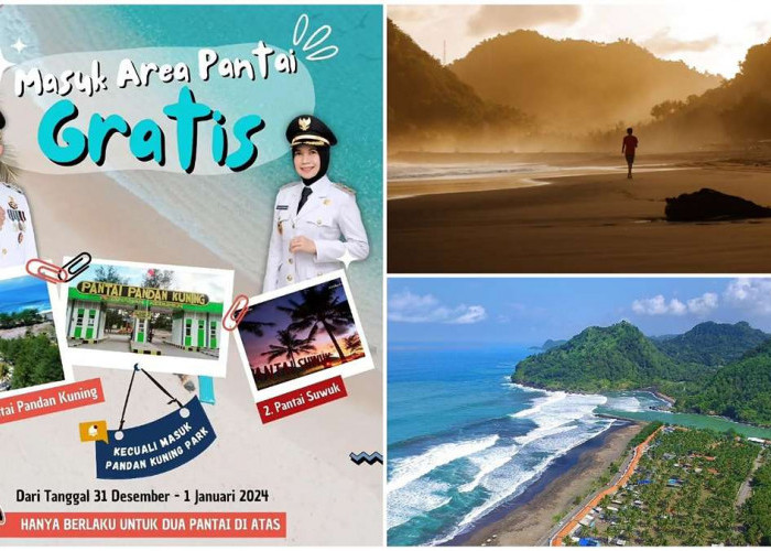 Catat Tanggalnya! 2 Hari Pantai Suwuk Kebumen Gratis Rayakan Akhir Tahun di Kebumen Tanpa Mikirin Budget