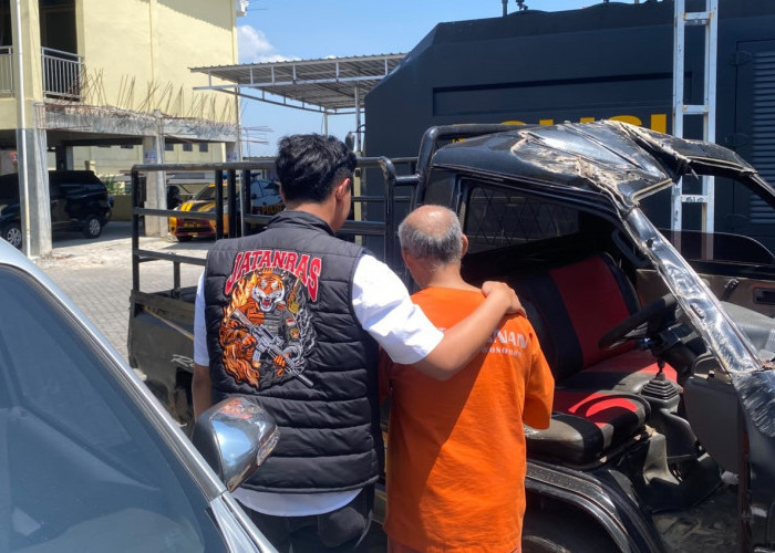 Curi Sapi di Wonosobo, Mobil Pelaku Terguling Dikejar Warga