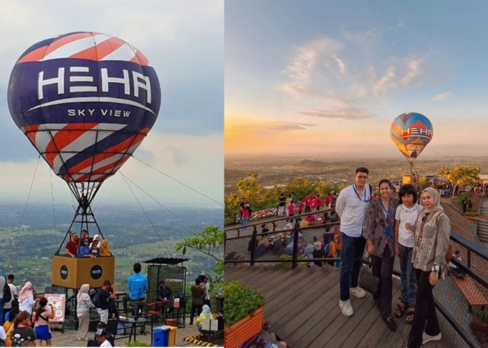 Menikmati Indahnya Pemandangan Langit dan Kota Jogja Dari Ketinggian Di Heha View Sky