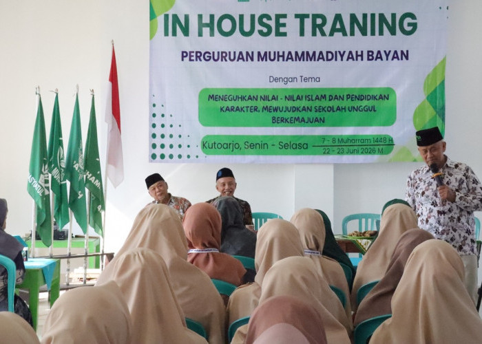 Perguruan Muhammadiyah Bayan Gelar IHT, Perkuat Profesionalisme Guru dan Pendidikan Berkemajuan