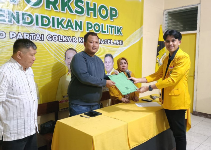 Musda XI Golkar Kota Magelang, Raka Ghani Irsyad Binar Jadi Calon Tunggal Ketua DPD