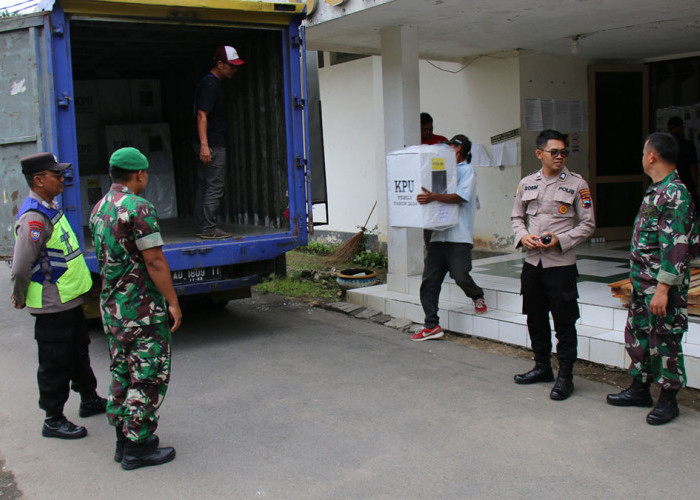 Logistik Pemilu di Kabupaten Magelang Dikawal 99 Personel Kepolisian