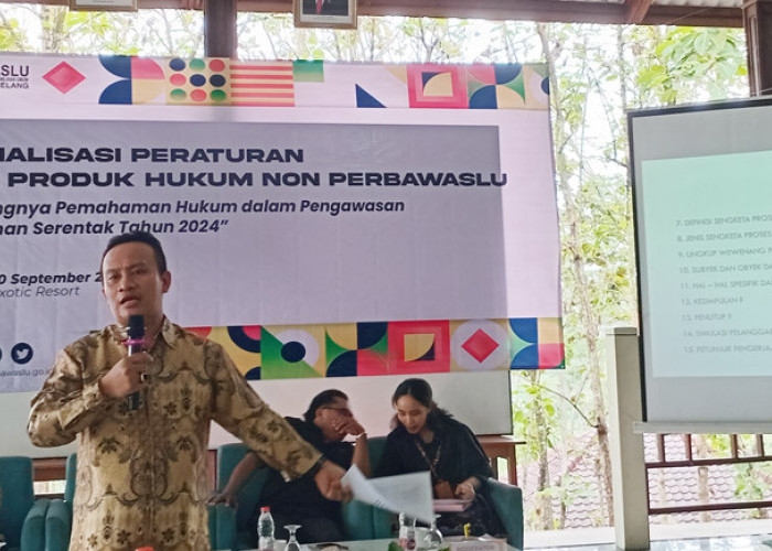 Tingkatkan Pengawasan Pilkada 2024, Bawaslu Gelar Sosialisasi Peraturan dan Produk Hukum Non Perbawaslu