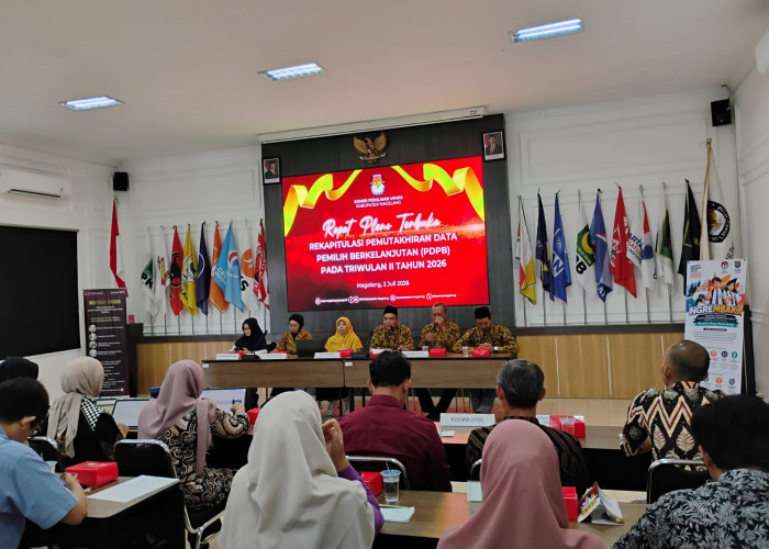 Hasil PDPB Triwulan II 2026, 21 Ribu Pemilih Baru Masuk Daftar Pemilih di Kabupaten Magelang