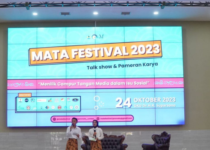 LPM MATA UNTIDAR Gelar MATA Festival 2023, Ajak Anak Muda Pahami Peran Media dalam Isu Sosial 