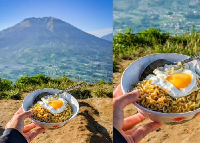 Kenalan Sama Warung Bu Narti, Satu-satunya Warung yang Ada di Puncak Gunung