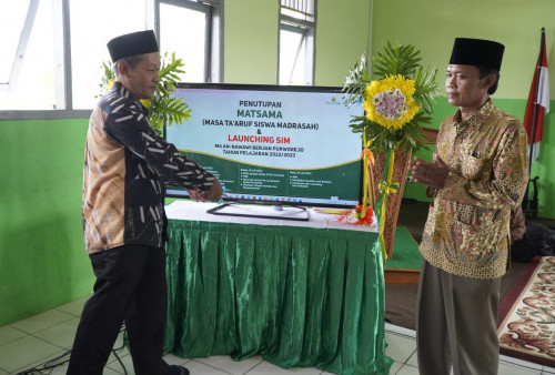 Go Digital, MA An-Nawawi Purworejo Luncurkan Sistem Informasi Madrasah