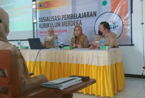 Sosialisasi Pembelajaran Kurikulum Merdeka di SMK Negeri 3 Magelang