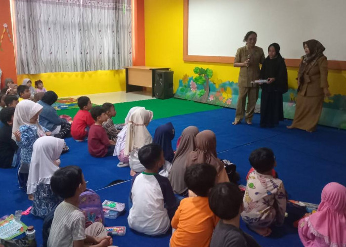 Event Liburan Seru di Perpustakaan Kota Magelang Dibanjiri Anak-anak