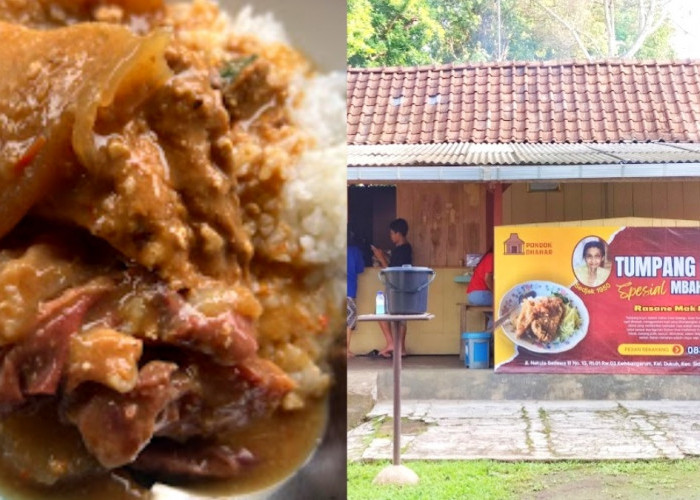 Kuliner Legendaris di Salatiga ! Sambel Tumpang Koyor Mbah Rakinem Suguhkan Cita Rasa Terbaik Sejak 1950