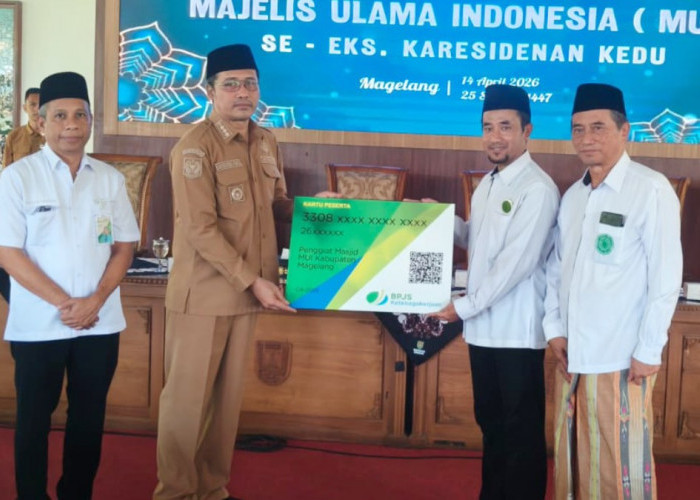 Penggiat Masjid dan Guru Ngaji di Magelang Kini Terlindungi BPJS Ketenagakerjaan