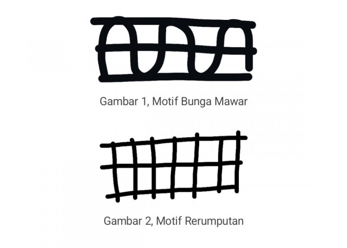 Motif untuk membuat roti jala jelita