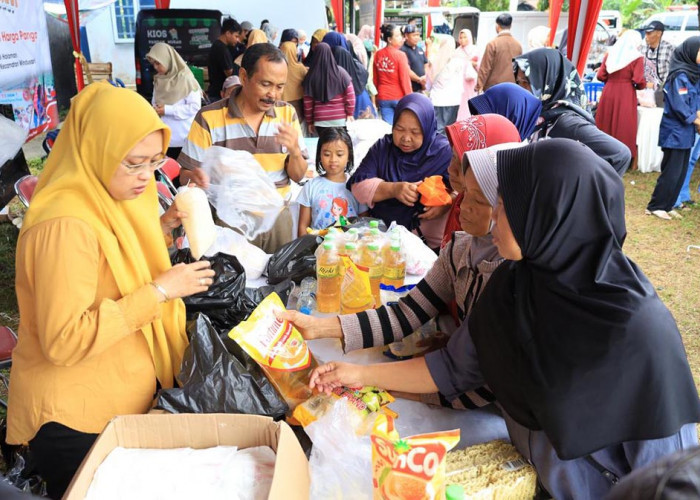 Diserbu Warga, Gerakan Pangan Murah di Windusari Magelang Efektif Tekan Harga Sembako