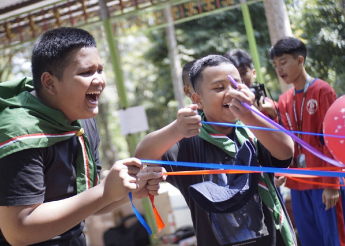 SMP Mutual Kota Magelang Eratkan Persaudaraan dan Tanamkan Soft Skill Lewat Outbound