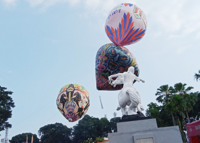 Festival Balon Udara di Kota Magelang: Pengunjung Kecewa, Beberapa Balon Gagal Mengudara