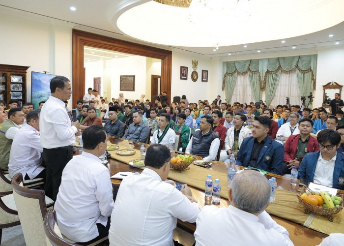 Mentan Amran Rangkul dan Siapkan Mahasiswa Jadi Penerus Arah Pertanian Nasional