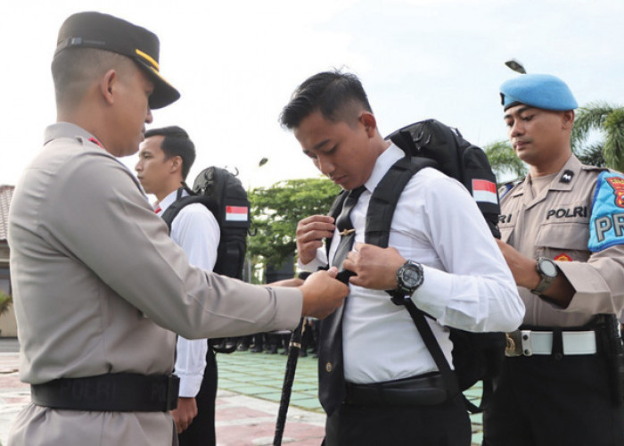 Ratusan Personel Polres Purworejo Diterjunkan Amankan TPS, Kapolres Minta Jaga Netralitas Selama Bertugas