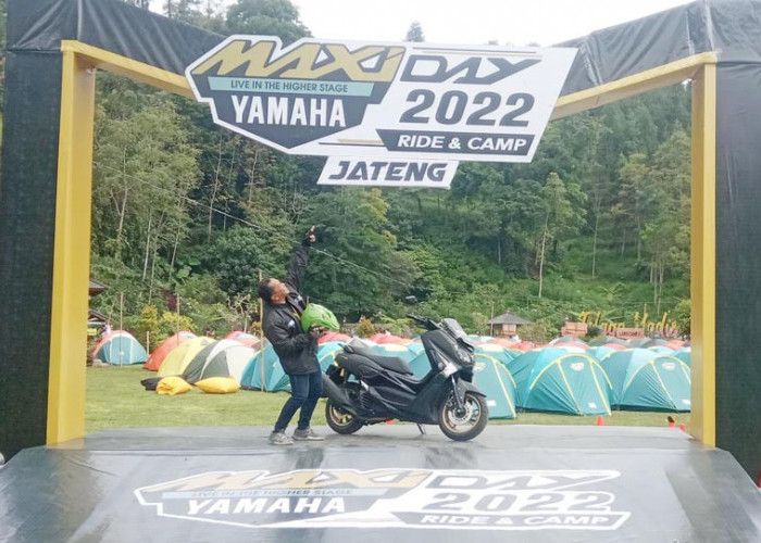 Kemeriahan Maxi Yamaha Day di Jawa Tengah, Camping dan Nikmati Wisata Alam Karanganyar