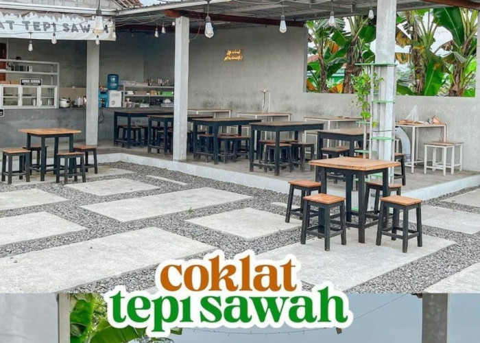 Ngabuburit Di Coklat Tepi Sawah Bandongan, Jadi Tempat Paling Hits Saat Bulan Ramadhan di Magelang