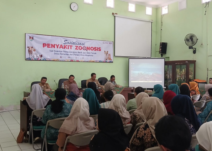 Cegah Zoonosis di Pemukiman, Pemkot Magelang Gandeng Kader PKK Jaga Kesehatan Hewan