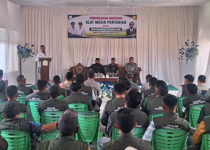 Kementan Optimalkan Produktivitas Brigade Pangan Aceh Timur dengan Alsintan