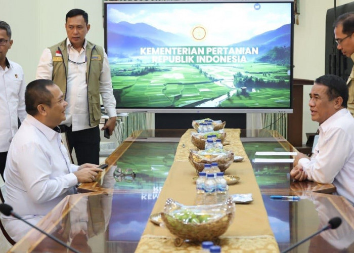 Mentan Amran Sambut Wamentan Alim, Perkuat Transformasi Pertanian dan Swasembada Pangan