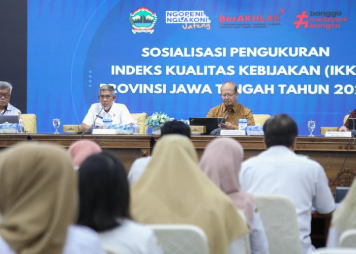 IKK Jawa Tengah Naik Jadi 71,71, Sekda Ingatkan Kebijakan Tak Boleh Berhenti di Angka
