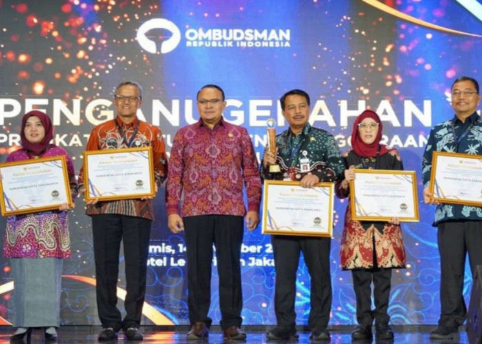 Nyaris Sempurna, Pemkot Magelang Hattrick Juara Kepatuhan Layanan Publik Nasional