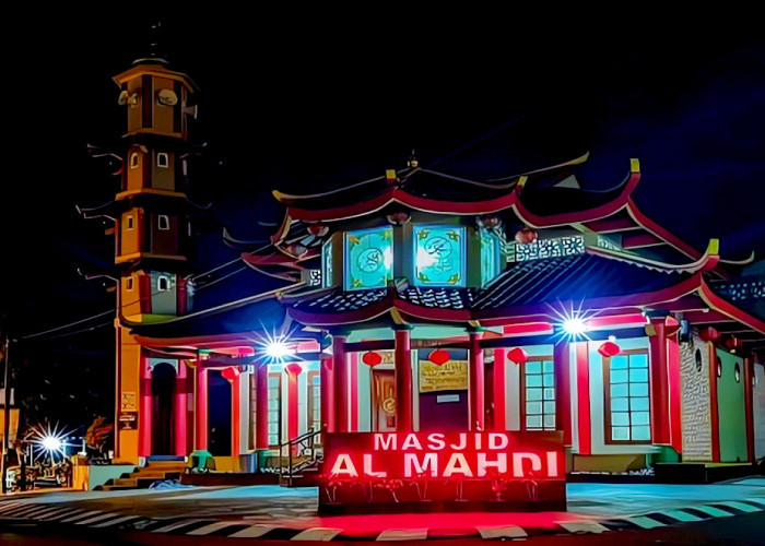 Masjid Al Mahdi Kota Magelang, Masjid Unik dengan Arsitektur China yang Mirip Kelenteng