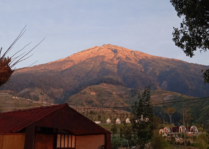 Pemandangan di sekitar lokasi Trianggulasi Glamping