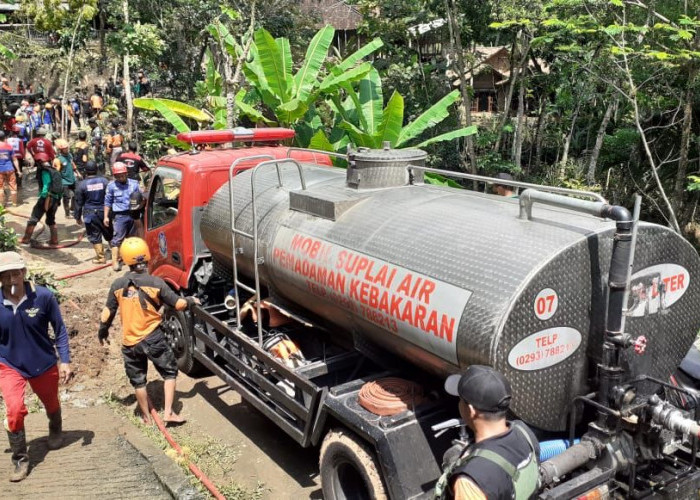 Tidak Ada Korban Jiwa, BPBD Sigap Bantu Rumah Warga Borobudur Korban Longsor 