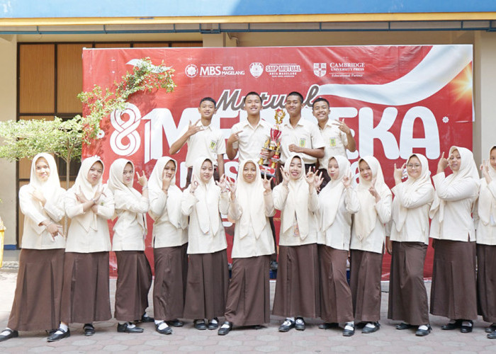 Tim Baritma SMP Mutual Kota Magelang Raih Juara 3 LKBB Tingkat Jawa Tengah di GOR Paku Bumi