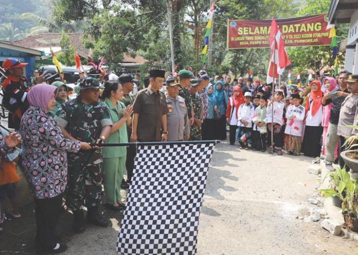 Karnaval Warga Warnai Penutupan TMMD Sengkuyung II Di Purworejo