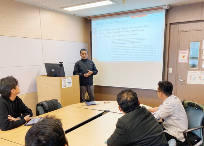 Riset Kolaboratif, Dosen Untidar Isi Kuliah Tamu di Sejong University, Korea Selatan