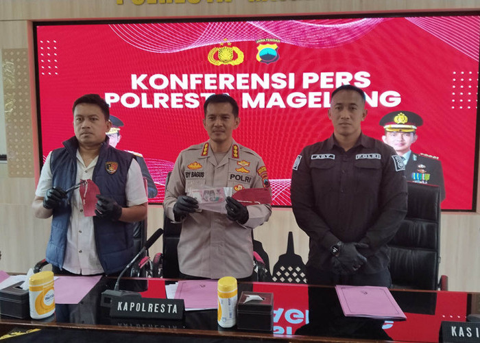 Gasak Uang SPBU Salaman Magelang Rp 14,5 Juta untuk Karaoke, Dua Pria Wonosobo Diringkus Polisi