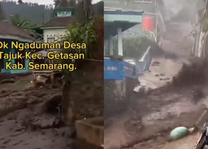 Dua Desa di Getasan Kabupaten Semarang Diterjang Banjir Bandang dari Lereng Merbabu