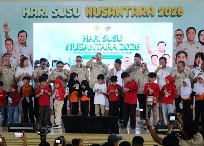 Hari Susu Nusantara 2026, Wamentan Sudaryono Gaungkan Revolusi Susu untuk Anak Indonesia