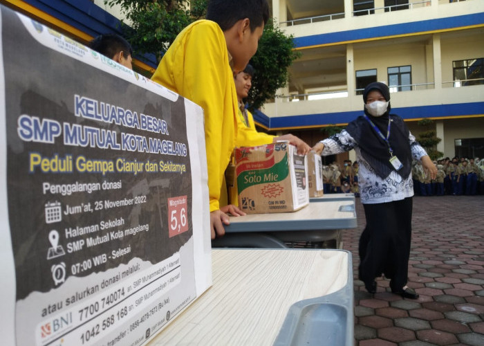 IPM SMP Mutual Berhasil Kumpulkan Dana Peduli Cianjur Rp17.646.500