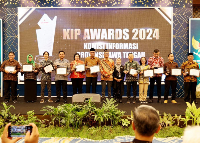 KPU Kabupaten Magelang Runner Up, Kota Magelang 5 Besar Raih Penghargaan Keterbukaan Informasi Publik