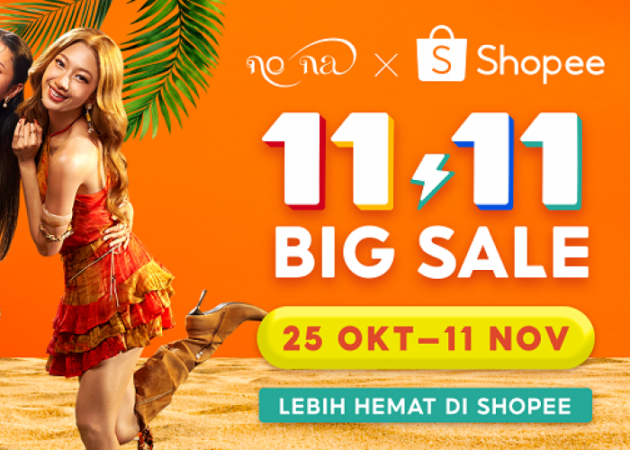 Momen Belanja bareng Bestie! no na Bawa Keseruan di Shopee 11.11 Big Sale