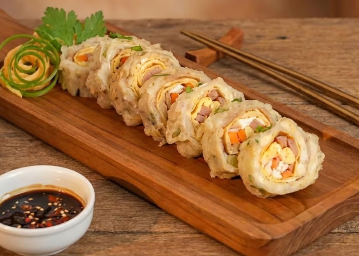 Intip Cara Membuat Mendoan Sushi Ala Rumahan, Mudah Anak-anak Dijamin Suka