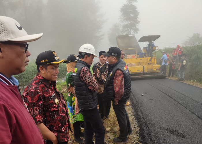 Ruas Jalan Perjiwo Kalikajar Wonosobo Mulus, ATS dan Stunting Harus Mampu Ditekan