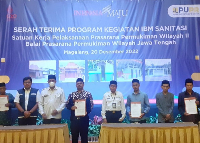 Kementrian PUPR Rampungkan Program Sanitasi Berbasis Masyarakat di Empat Kabupaten di Jawa Tengah