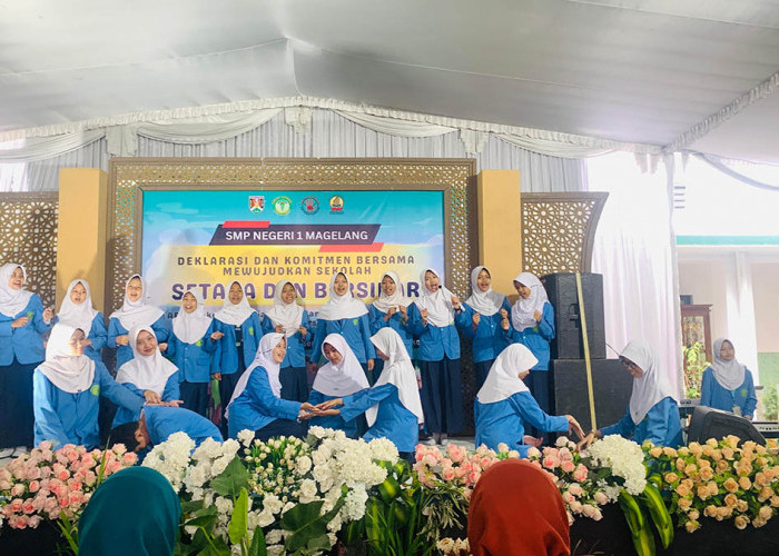 Cegah Bullying, SMPN 1 Magelang Deklarasikan Program SETARA dan Siapkan Aplikasi
