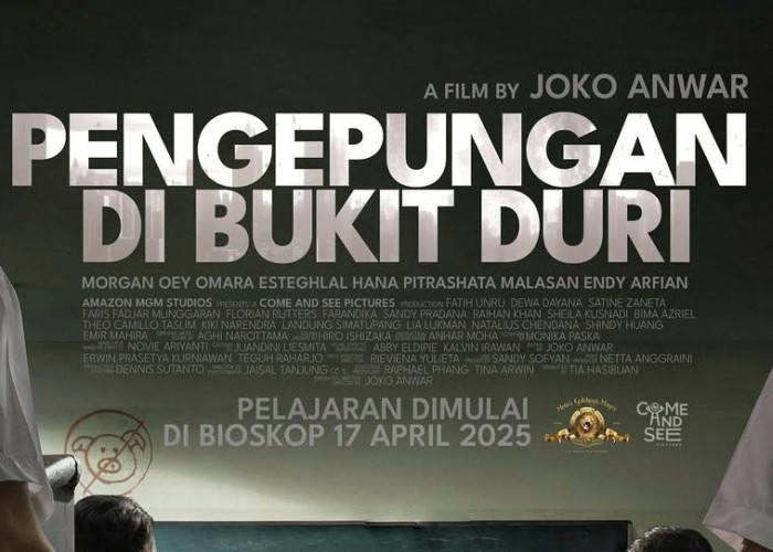 Poster Film Pengepungan di Bukit Duri Dinilai Mirip Anime, Netizen: Koro Sensei Versi Lokal!