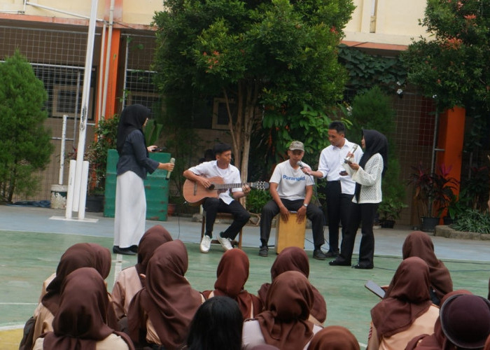 MPLS SMK Negeri 2 Magelang Dibuka Meriah, Unjuk Bakat hingga Cap Jempol Simbol Kebersamaan Siswa Baru