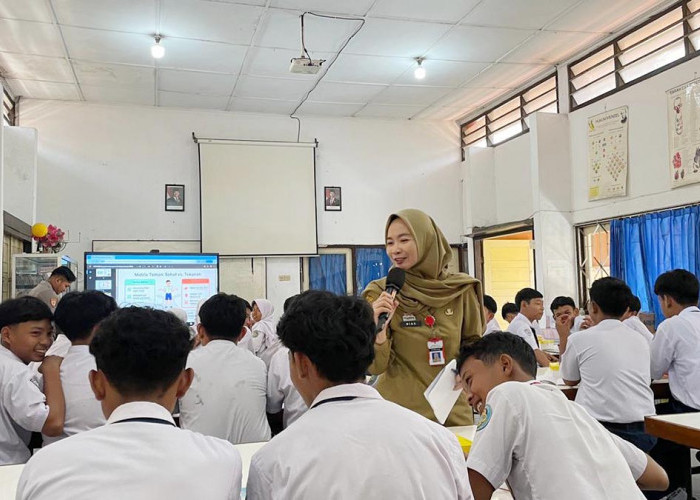 Cegah Tawuran dan Bullying, DPMP4KB dan Polres Magelang Turun Gunung Edukasi Pelajar SMPN 8