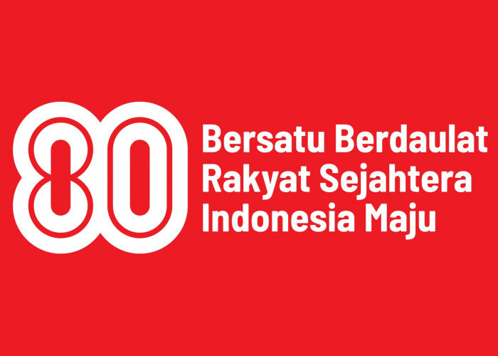 Logo HUT RI Ke-80 yang diresmikan